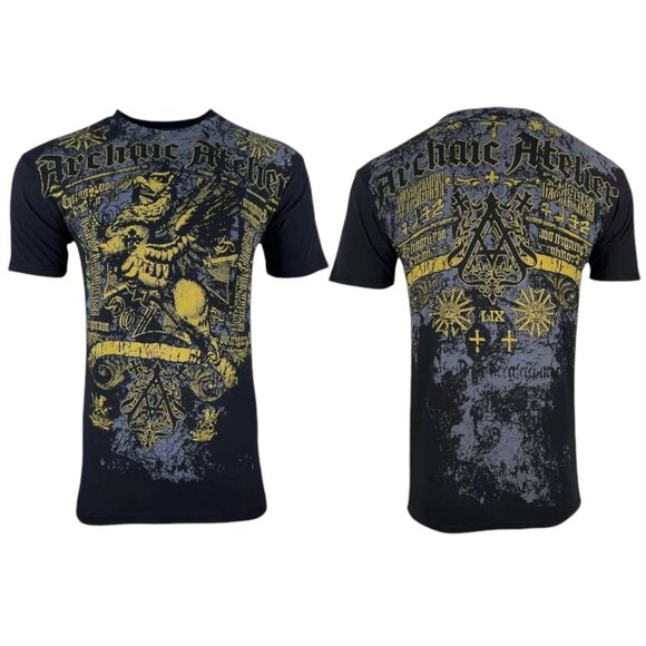 Archaic by Affliction Men's T-Shirt Base - Picture 2 of 7